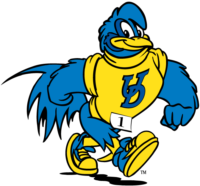 delaware blue hens 1993-pres mascot logo v3 diy DTF decal sticker